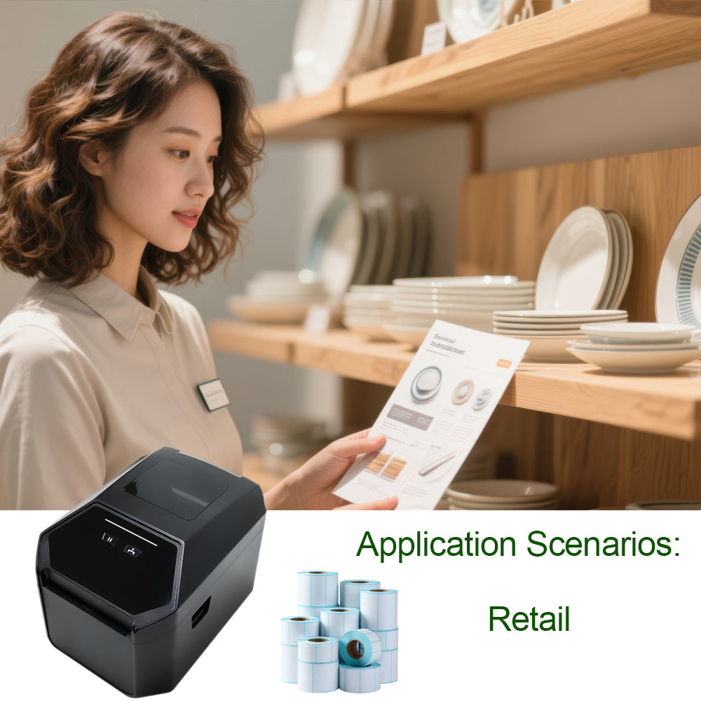 POS Printer M903 Thermal USB / LAN / Serial / Blue Tooth Price Bill Wall Hanging Kitchen 80mm Barcode Thermal Receipt Printer