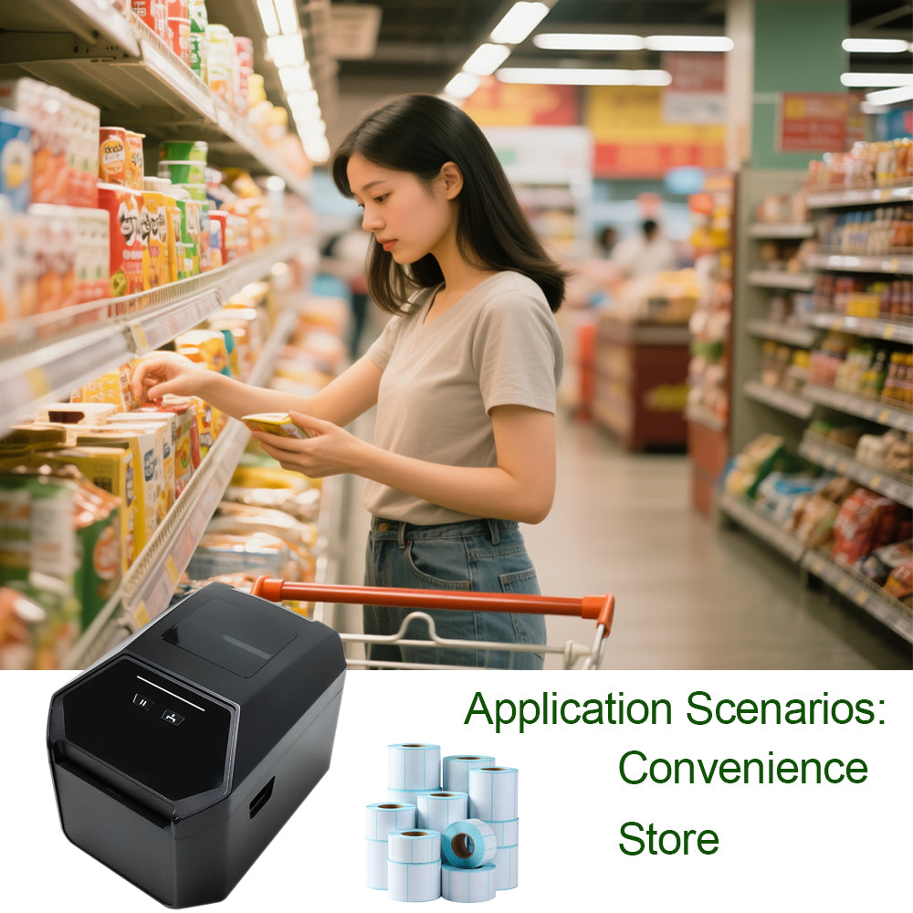 POS Printer M903 Thermal USB / LAN / Serial / Blue Tooth Price Bill Wall Hanging Kitchen 80mm Barcode Thermal Receipt Printer