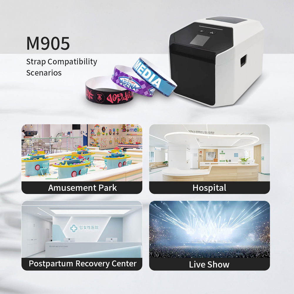 POS Printer M905 Thermal USB / LAN / Serial / Blue Tooth Price Bill Wall Hanging Kitchen 80mm Barcode Thermal Receipt Printer