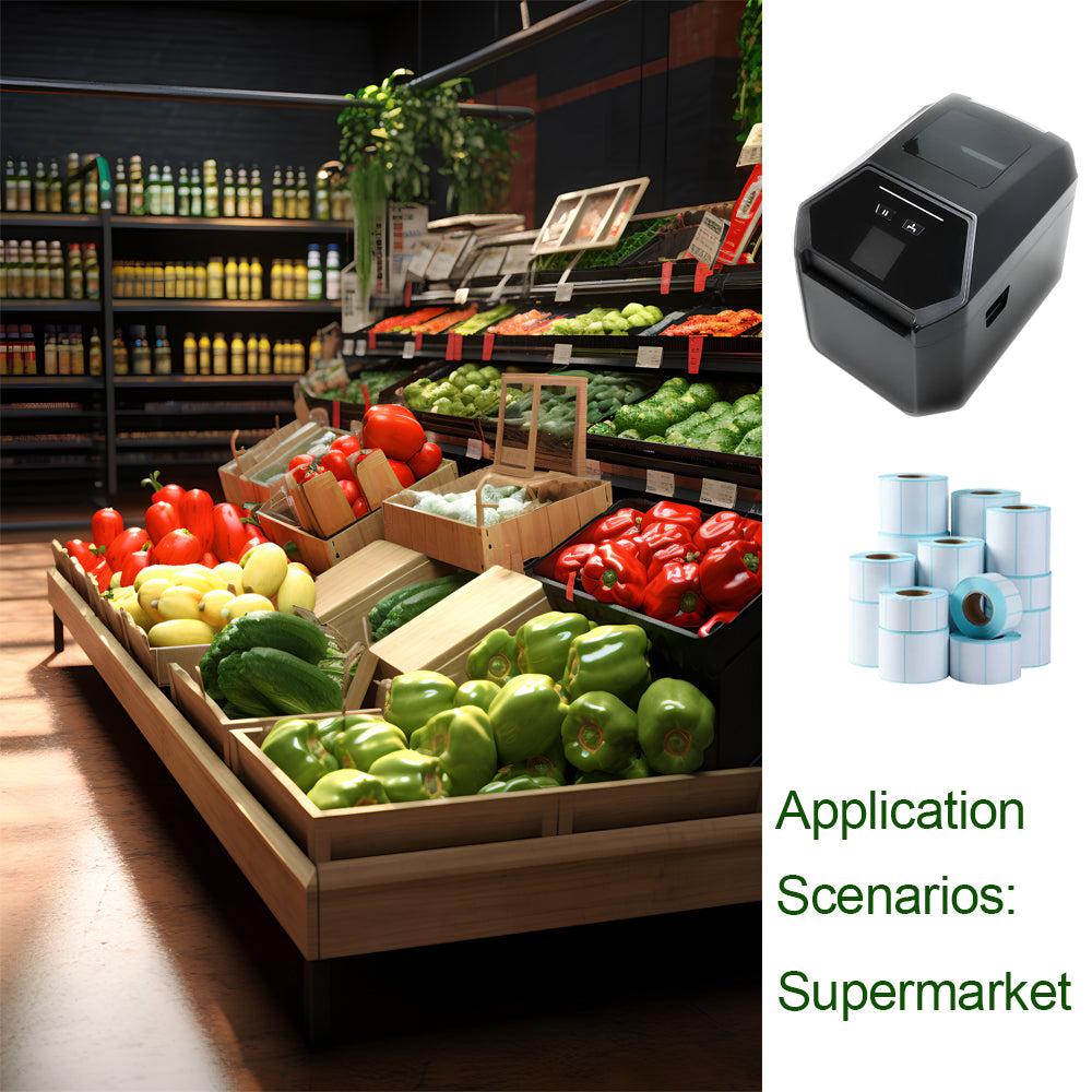 POS Printer M905 Thermal USB / LAN / Serial / Blue Tooth Price Bill Wall Hanging Kitchen 80mm Barcode Thermal Receipt Printer