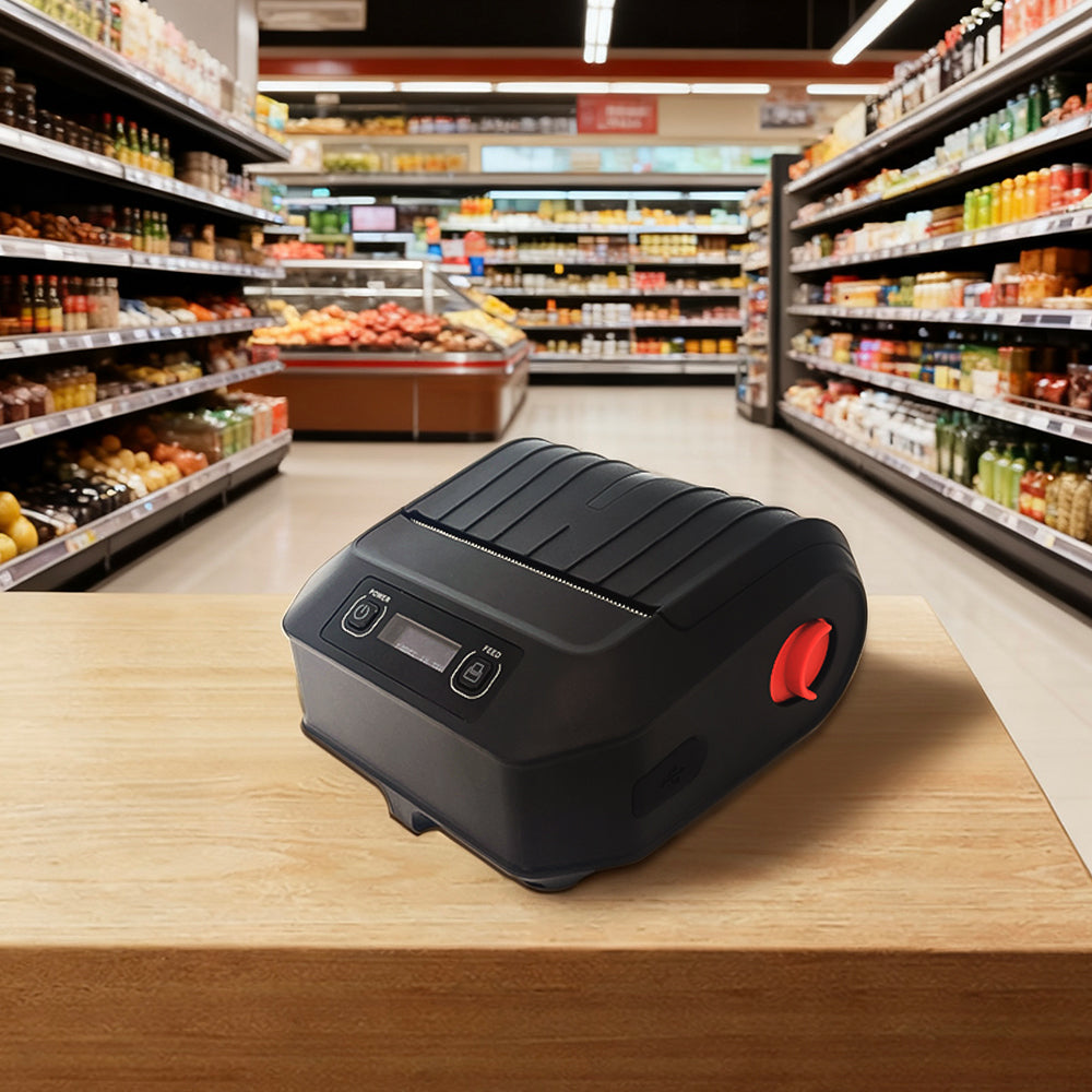 Factory Mini Bluetooth Portable Thermal Printer M3 Wireless Receipt Label 80mm Barcode Printer