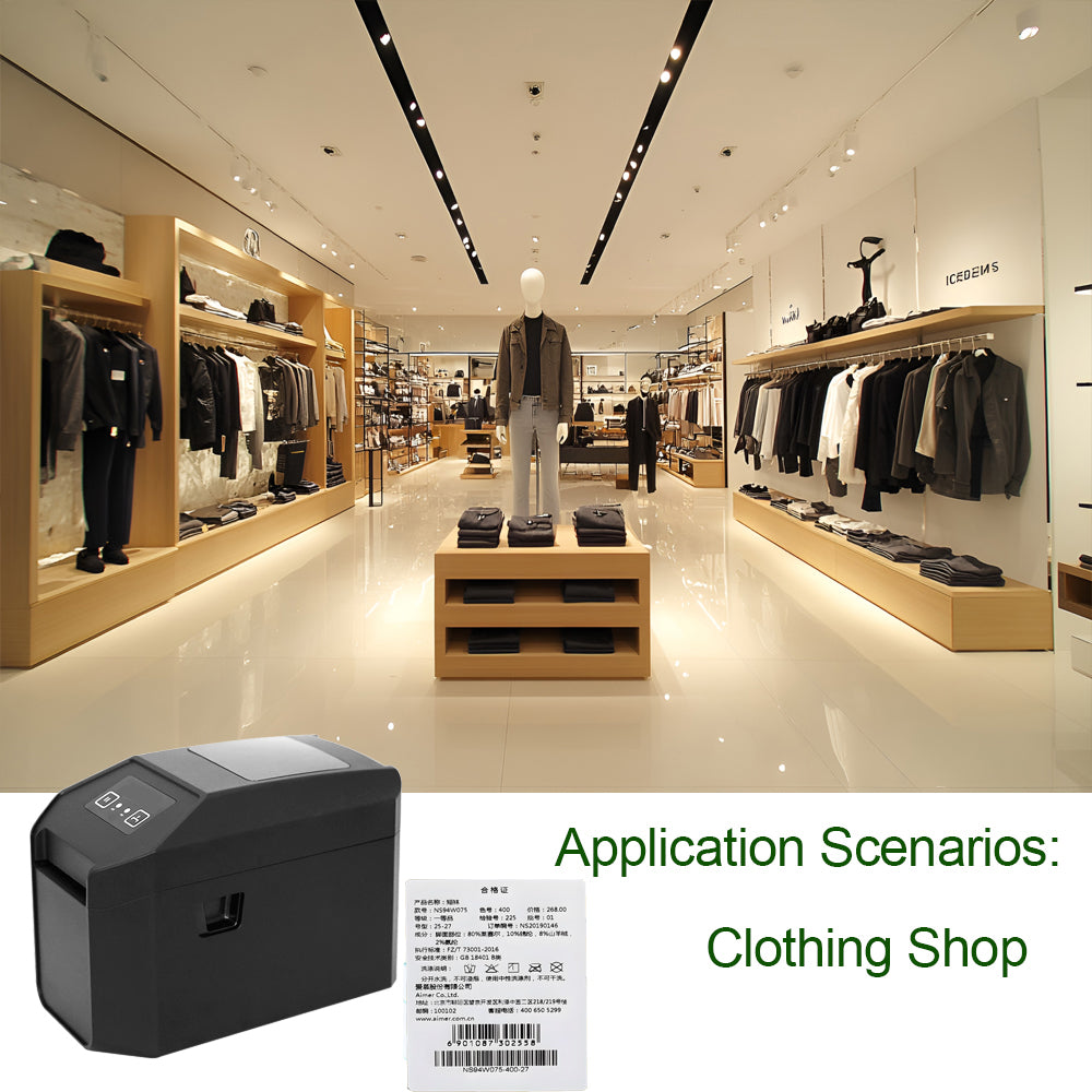 POS Printer Thermal D613 USB / LAN / Serial / Blue Tooth Price Bill Wall Hanging Kitchen 60mm Barcode Thermal Receipt Printer