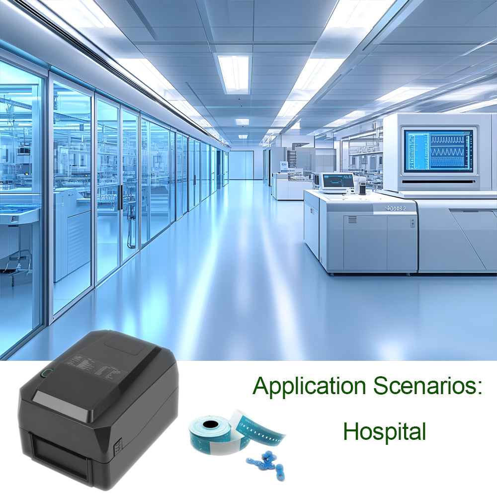 POS Printer Thermal DY200 USB / LAN / Serial / Blue Tooth Price Bill Wall Hanging Kitchen 104mm Barcode Thermal Receipt Printer