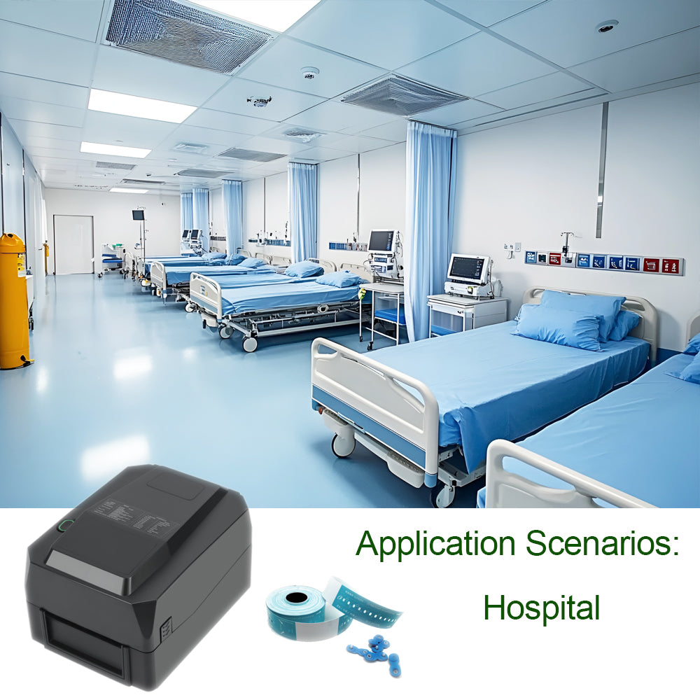 POS Printer Thermal DY600 USB / LAN / Serial / Blue Tooth Price Bill Wall Hanging Kitchen 105mm Barcode Thermal Receipt Printer