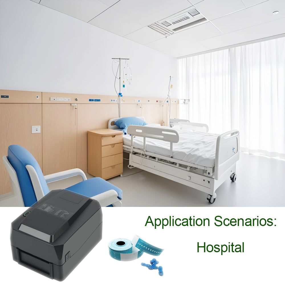 POS Printer Thermal DY200 USB / LAN / Serial / Blue Tooth Price Bill Wall Hanging Kitchen 104mm Barcode Thermal Receipt Printer