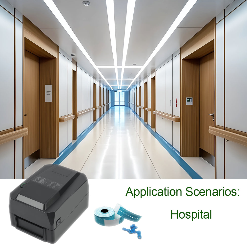 POS Printer Thermal DY300 USB / LAN / Serial / Blue Tooth Price Bill Wall Hanging Kitchen 108mm Barcode Thermal Receipt Printer