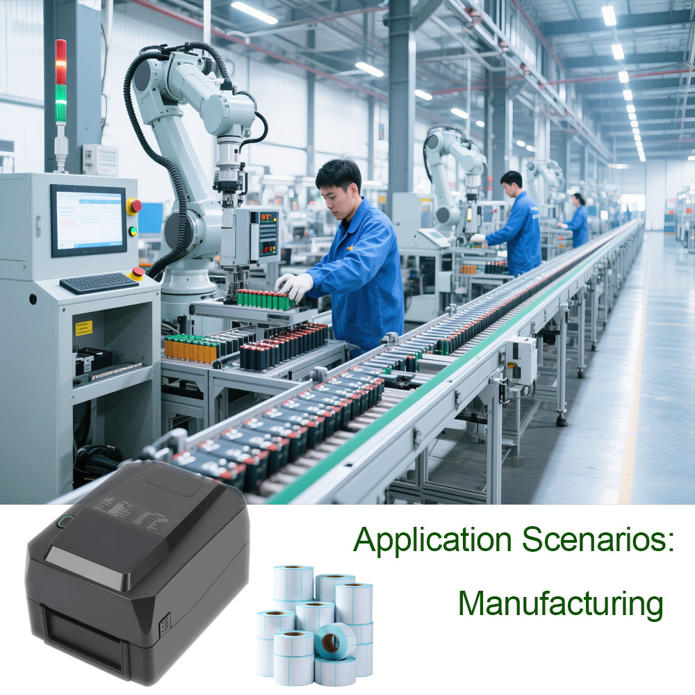 POS Printer Thermal DY200 USB / LAN / Serial / Blue Tooth Price Bill Wall Hanging Kitchen 104mm Barcode Thermal Receipt Printer