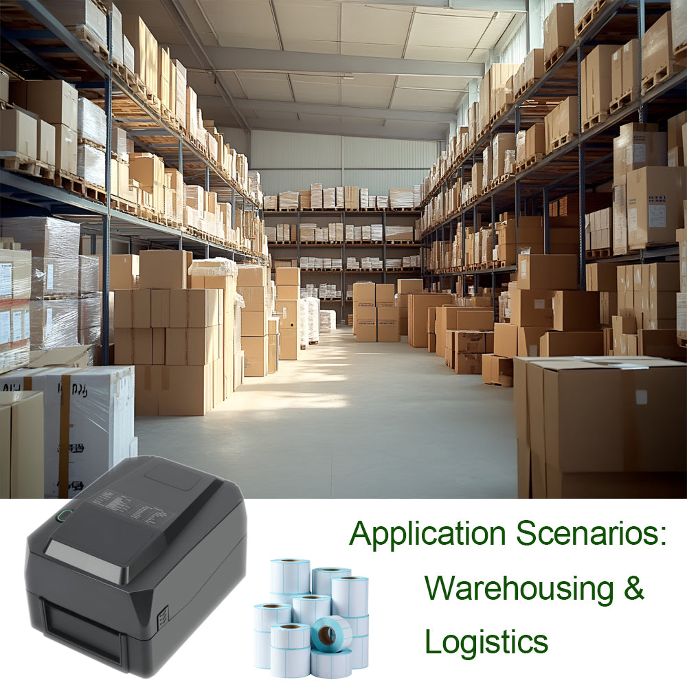 POS Printer Thermal DY600 USB / LAN / Serial / Blue Tooth Price Bill Wall Hanging Kitchen 105mm Barcode Thermal Receipt Printer