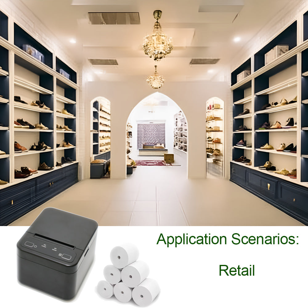 Factory Mini Bluetooth Portable Thermal Printer ZL5831 Wireless Receipt Label 48mm Barcode Printer