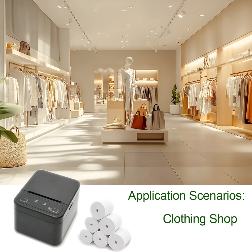 Factory Mini Bluetooth Portable Thermal Printer ZL5831 Wireless Receipt Label 48mm Barcode Printer