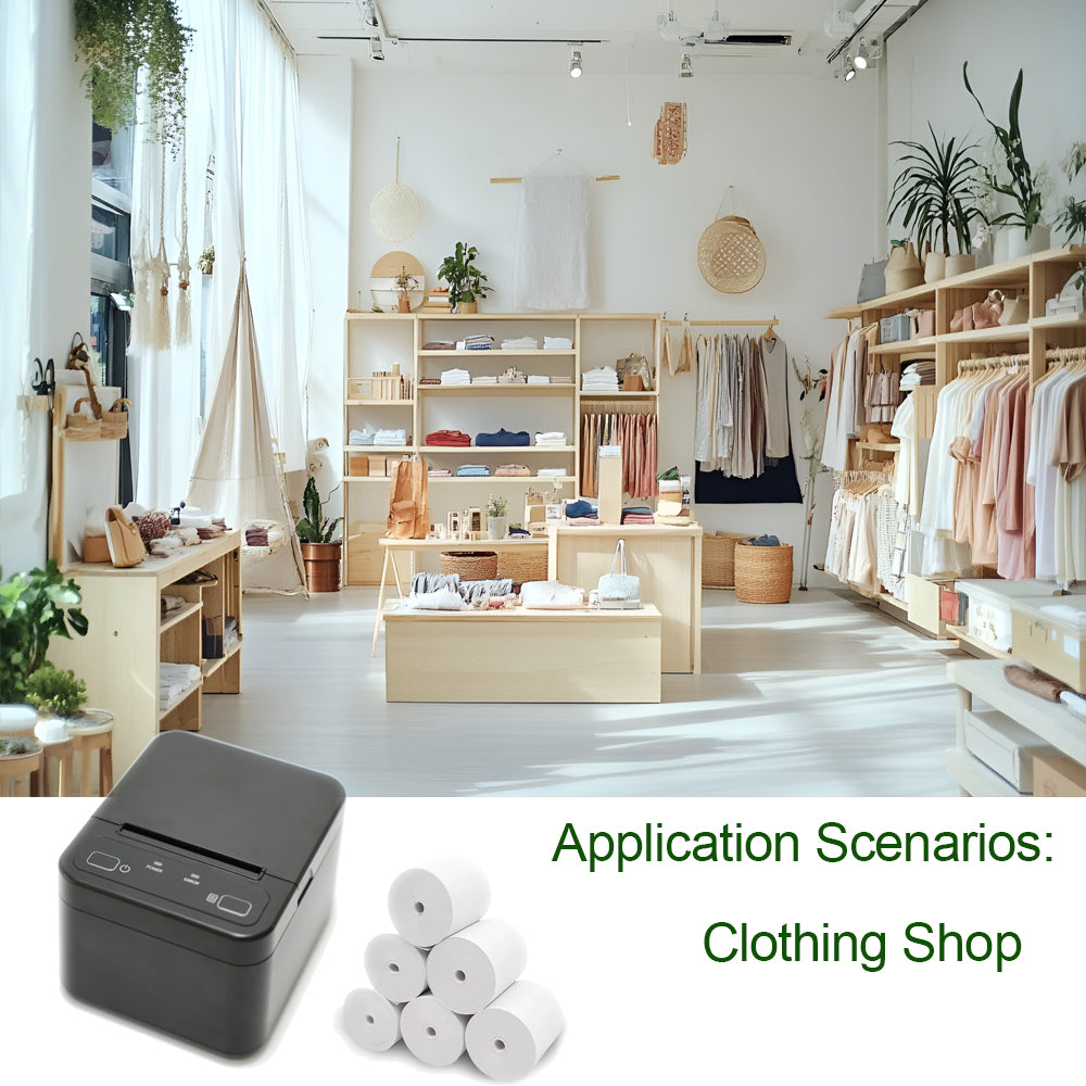 Factory Mini Bluetooth Portable Thermal Printer ZL5831 Wireless Receipt Label 48mm Barcode Printer