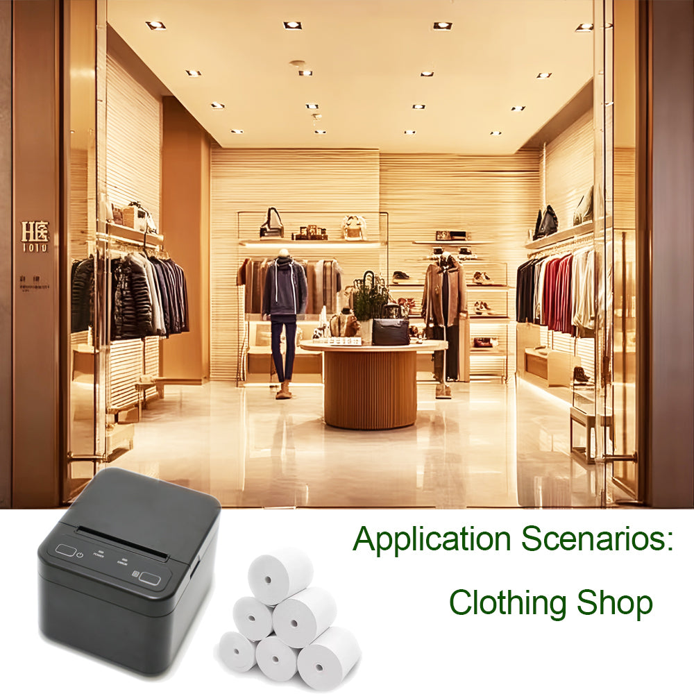 Factory Mini Bluetooth Portable Thermal Printer ZL5831 Wireless Receipt Label 48mm Barcode Printer